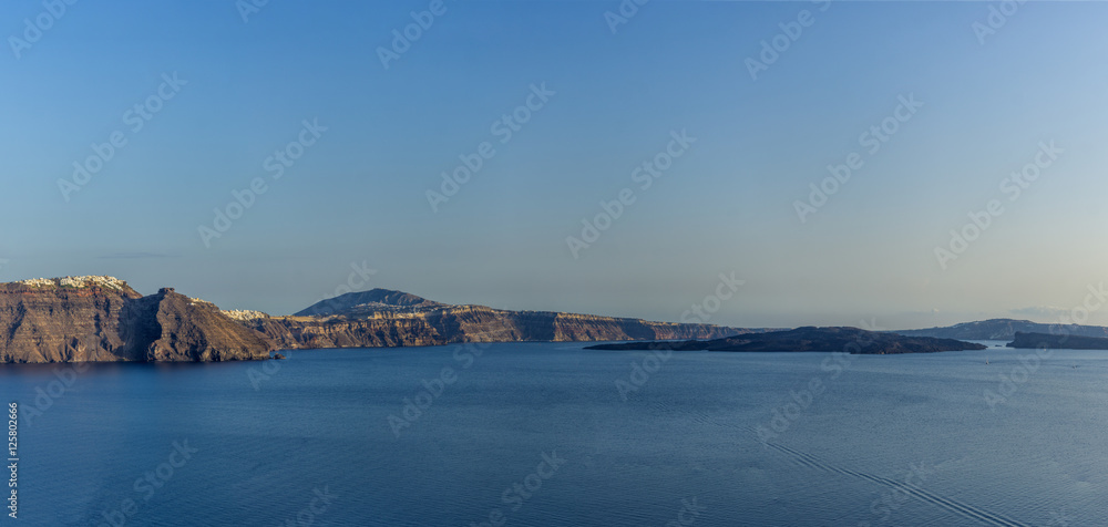 Old Town of Oia on the island Santorini Old Town of Oia on the island Santorini