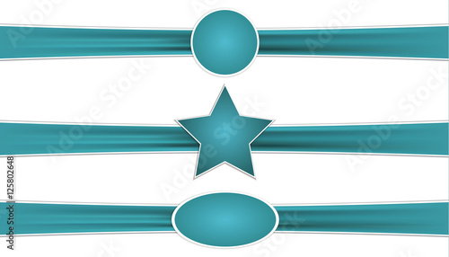 blue Schleifen