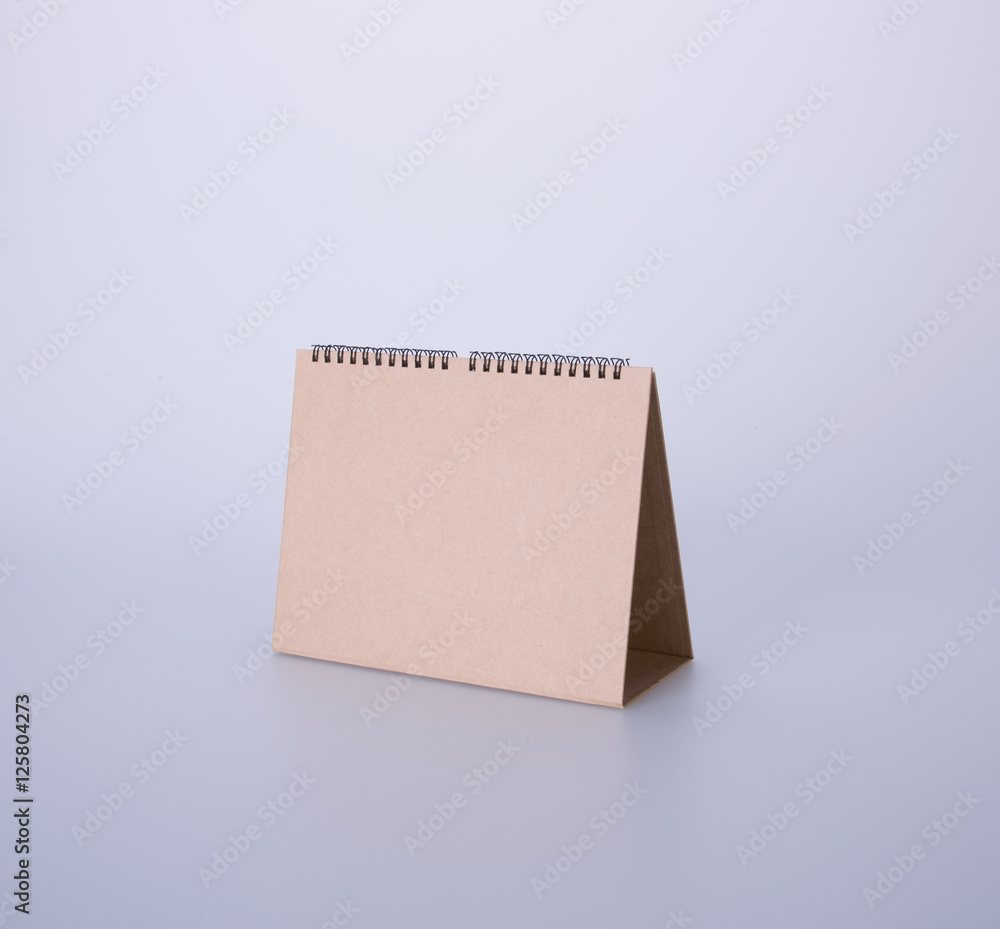 calendar or empty desk calendar on the background. calendar or empty desk calendar on the background.