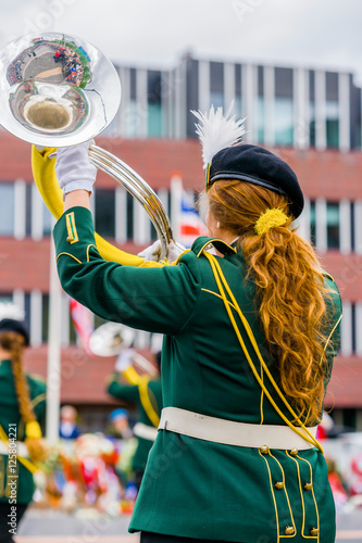 Concert band or windband performing during event.. photo