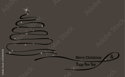 Card for Christmas and New Year