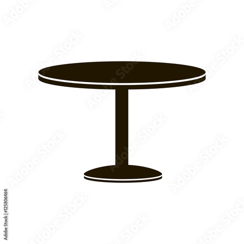 Table icon vector