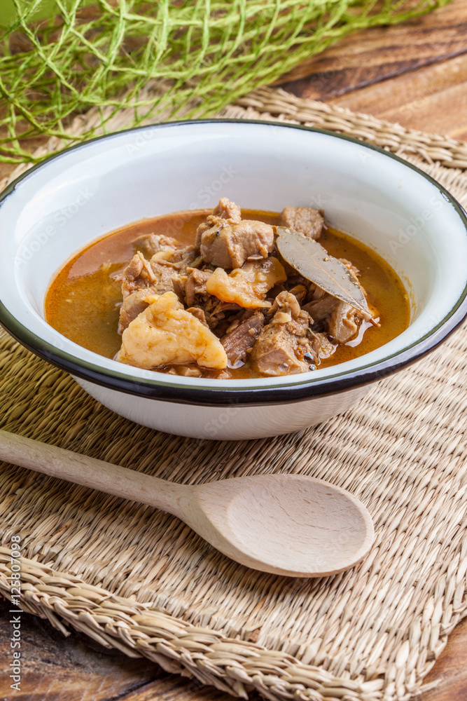 Goulash soup. Goulash soup.