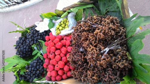 Street fruit in Kunming, China