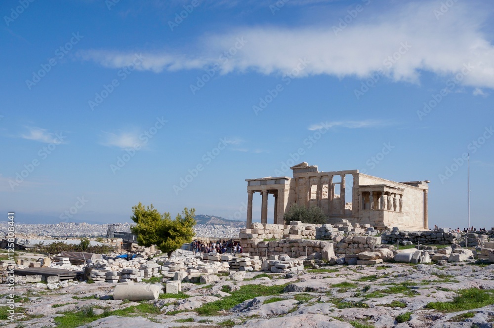 Obraz premium At the Acropolis