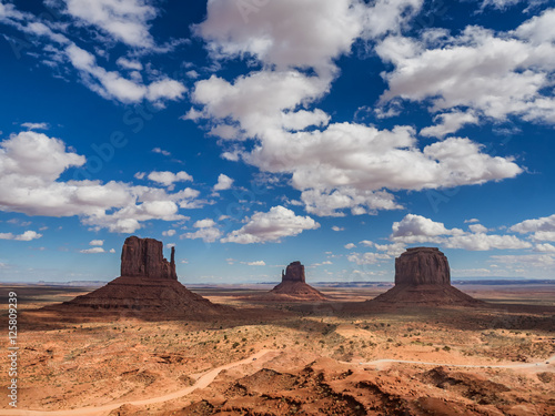 Monument Valley Navajo National Monument in Utah Arizona,