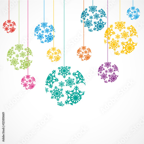 boules de noël,décoration
