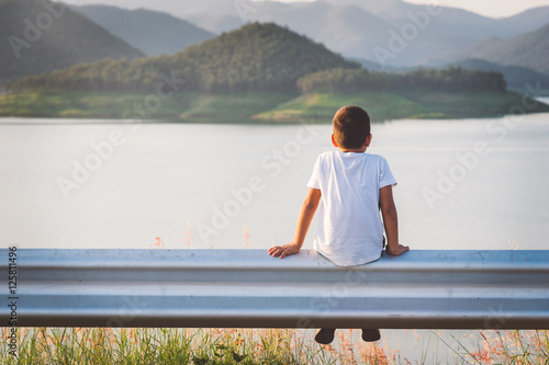 Photography sad alone and fear