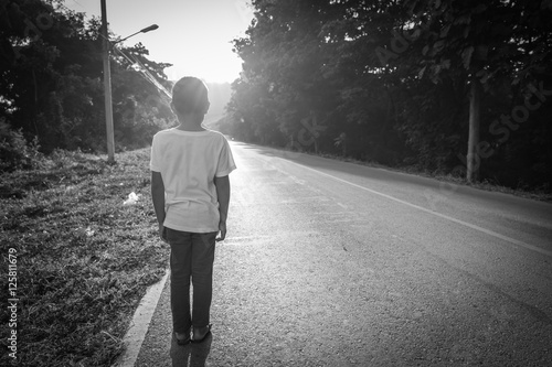 sad alone and fear