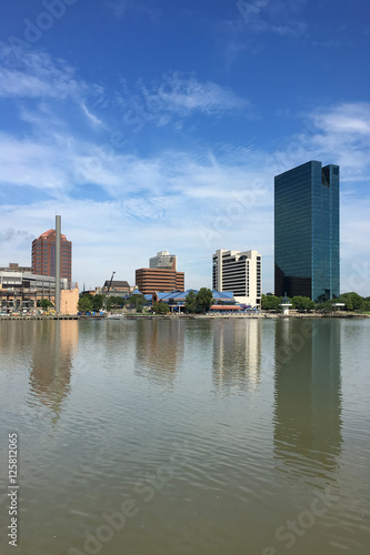 Vertical of the Toledo skyline