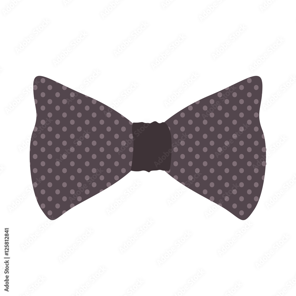 bow tie accessory icon over white background. vector illustration bow tie accessory icon over white background. vector illustration