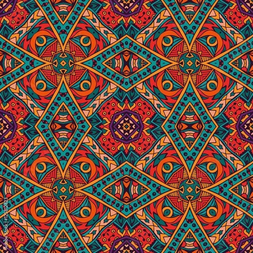 ethnic abstract indian pattern
