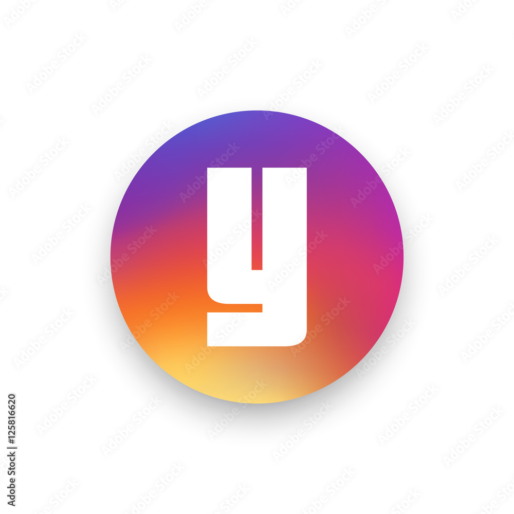 Letter Y vector, logo. Useful as branding symbol, identity, alphabet element, circle app icon, clip art and illustration. Letter Y vector, logo. Useful as branding symbol, identity, alphabet element, circle app icon, clip art and illustration.