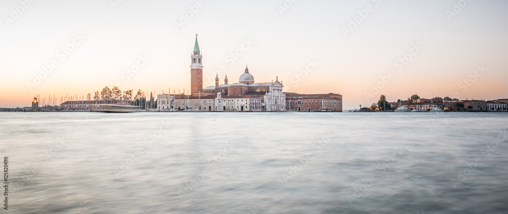Langzeitbelichtung in Venedig,Basilika san Giorgio Maggiore 