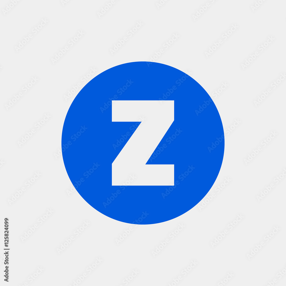 Letter Z vector, logo. Useful as branding symbol, identity, alphabet element, circle app icon, clip art and illustration. Letter Z vector, logo. Useful as branding symbol, identity, alphabet element, circle app icon, clip art and illustration.
