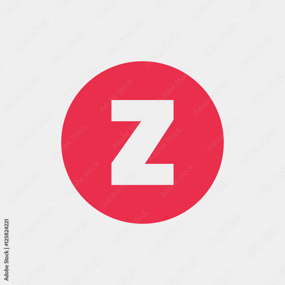 Letter Z vector, logo. Useful as branding symbol, identity, alphabet element, circle app icon, clip art and illustration. Letter Z vector, logo. Useful as branding symbol, identity, alphabet element, circle app icon, clip art and illustration.
