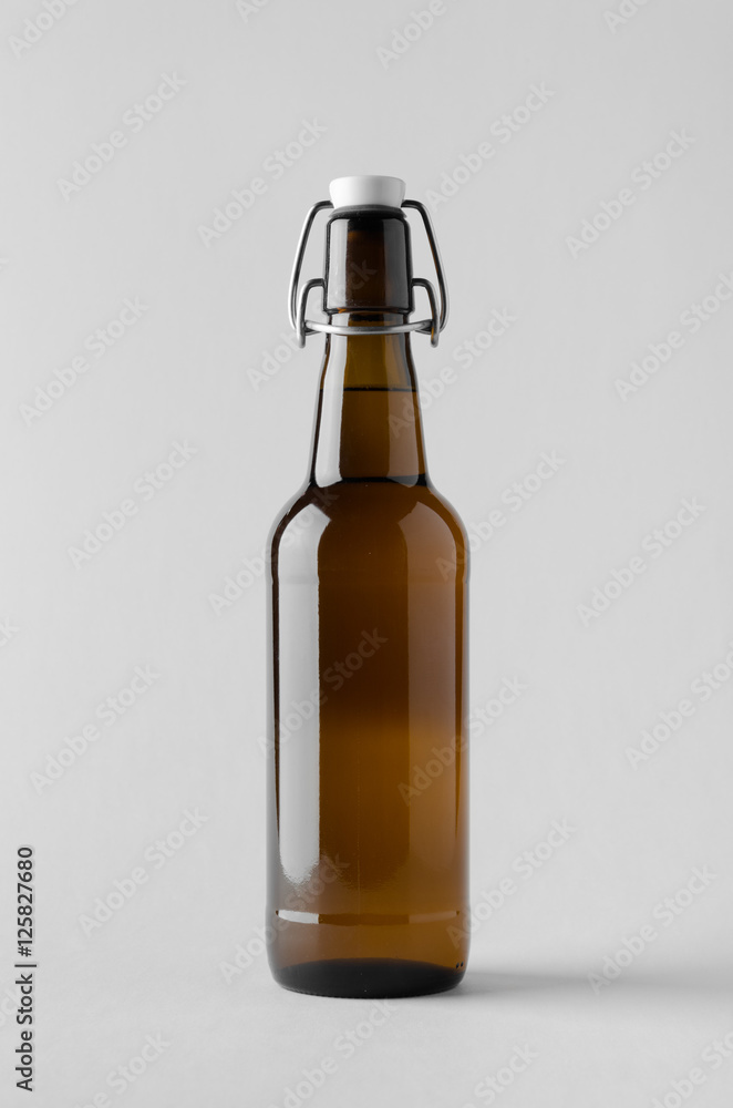 Beer Bottle Mock-Up Beer Bottle Mock-Up