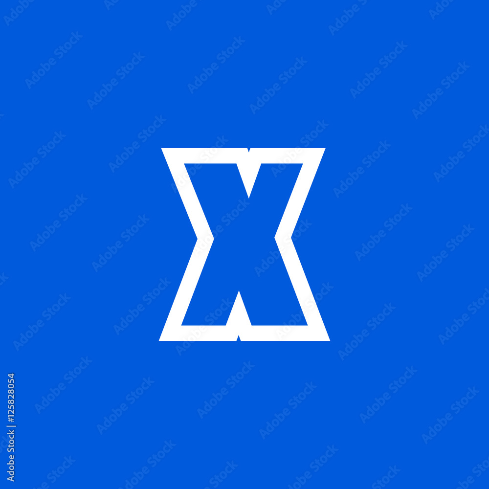 Letter X vector, logo. Useful as branding symbol, corporate identity, alphabet element, app icon, clip art and illustration. Letter X vector, logo. Useful as branding symbol, corporate identity, alphabet element, app icon, clip art and illustration.