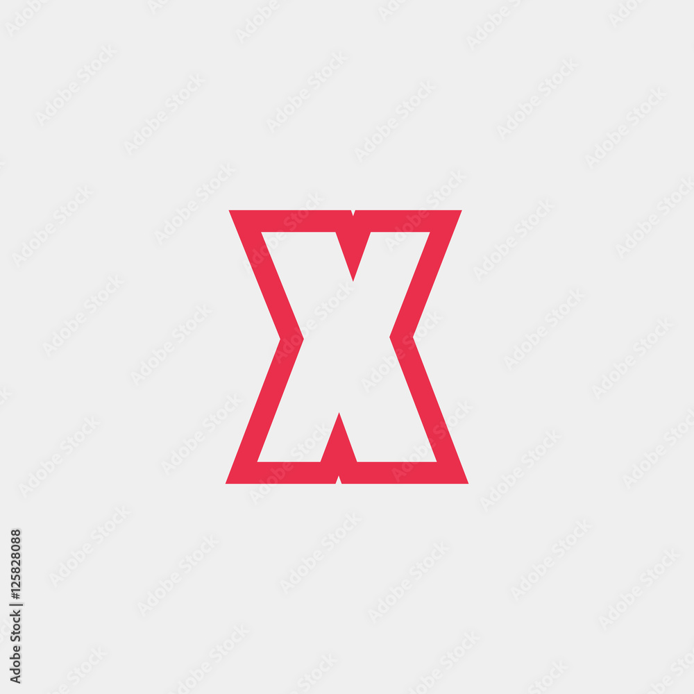 Letter X vector, logo. Useful as branding symbol, corporate identity, alphabet element, app icon, clip art and illustration. Letter X vector, logo. Useful as branding symbol, corporate identity, alphabet element, app icon, clip art and illustration.