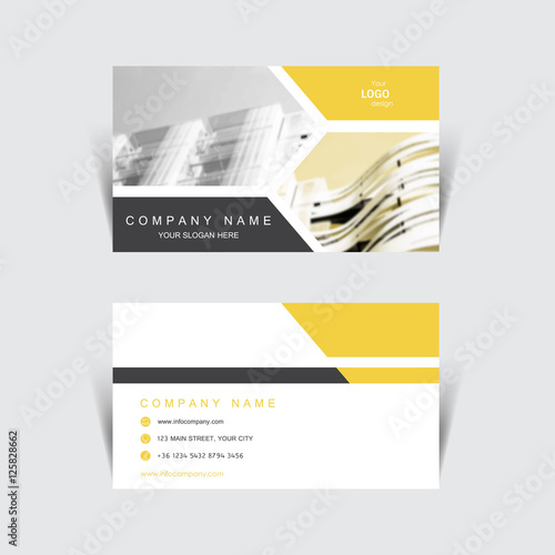 Business card print template design vector illustration. Stationery business design. Visiting cards set design mockup. Business presentation, cover, banner, leaflet, flyer, publication layout template
