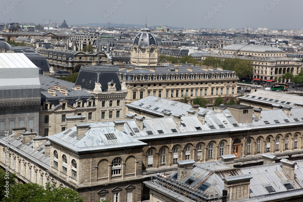 Paris and Notre Dame Cathedral - Paris  famous of all Chimeras,