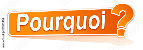 pourquoi sur étiquette orange