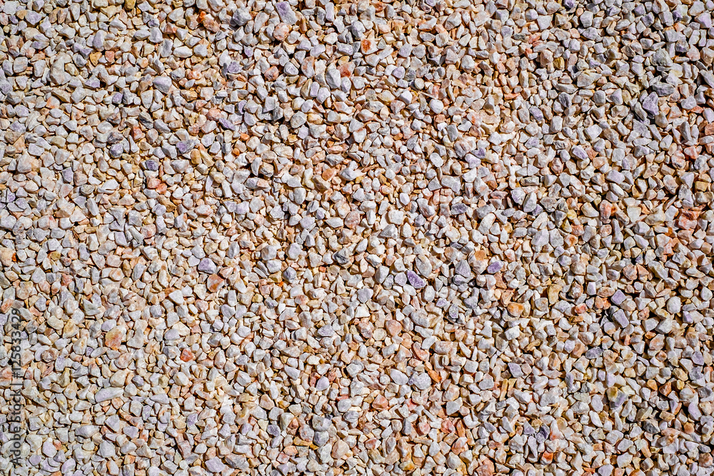 Texture with small gravel from limestone Texture with small gravel from limestone
