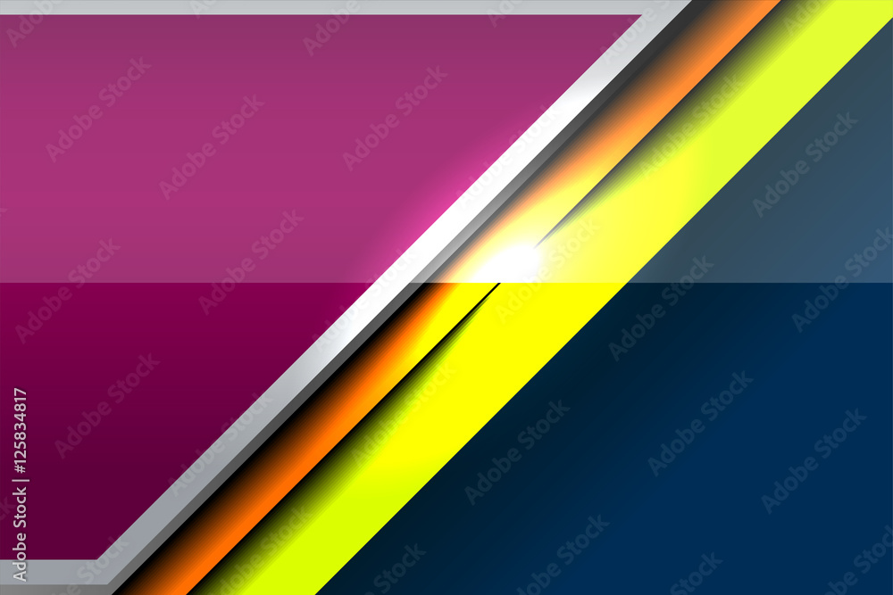 colorful background abstract geometric, Vector Illustration