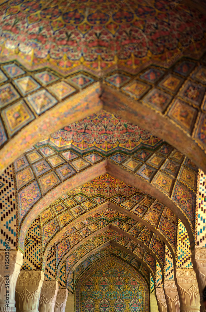 mazayka of the iridescent mosque, Iran