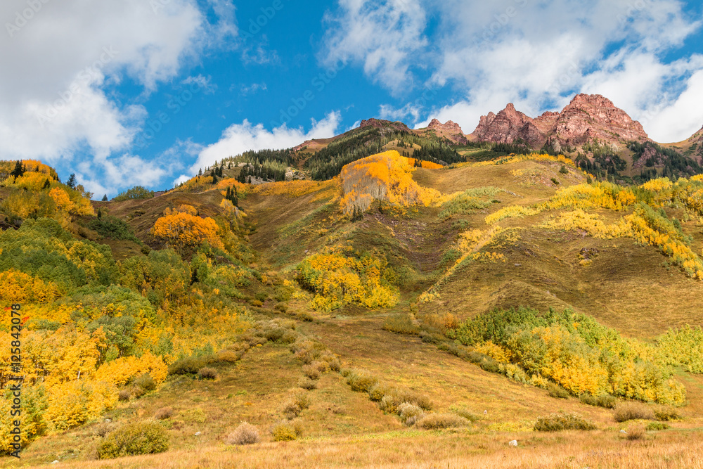 Mountain Landscape in fall