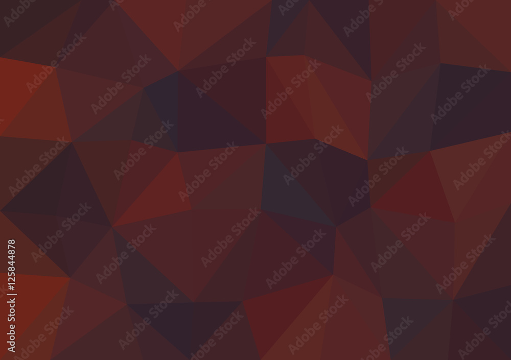 Fototapeta premium Vector triangular background low poly gradient