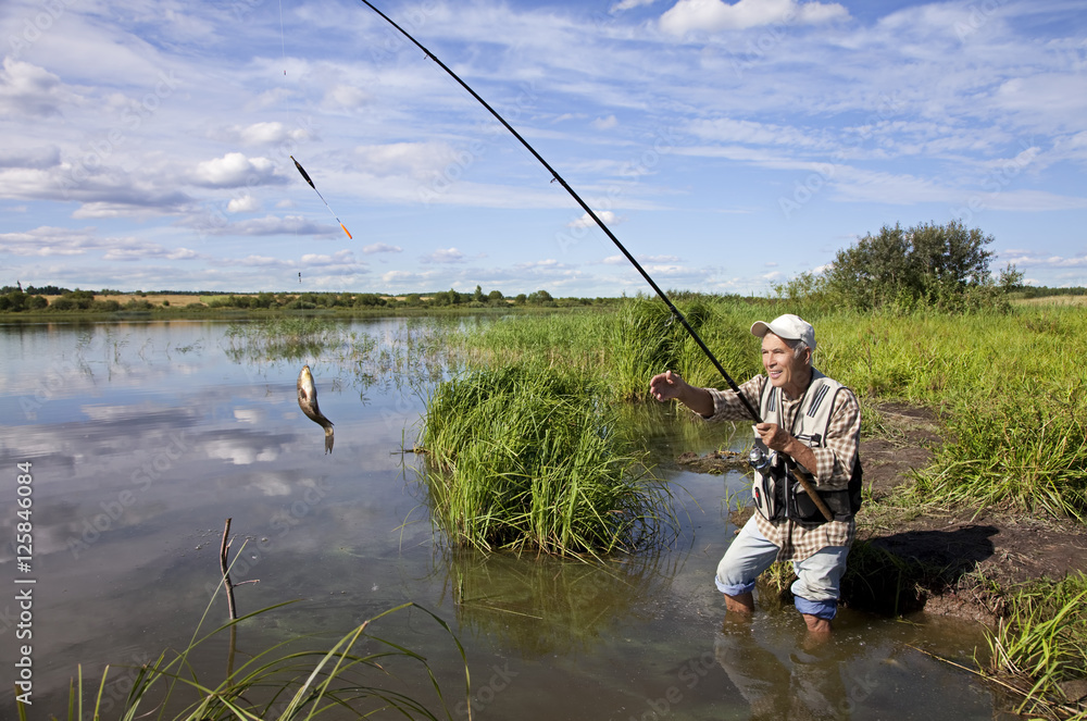 fishing scene fishing scene