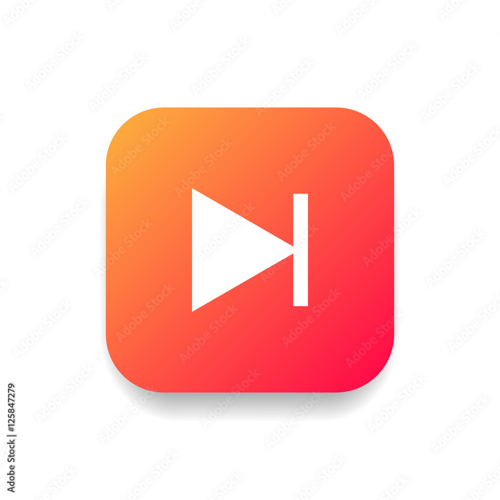 Next track icon vector, clip art. Also useful as logo, square app icon, web UI element, symbol, graphic image, transparent silhouette and illustration. Next track icon vector, clip art. Also useful as logo, square app icon, web UI element, symbol, graphic image, transparent silhouette and illustration.