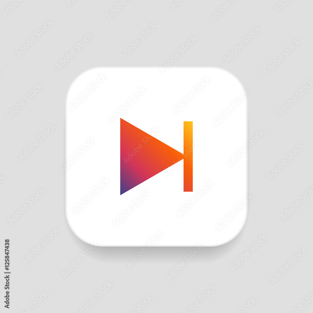 Next track icon vector, clip art. Also useful as logo, square app icon, web UI element, symbol, graphic image, transparent silhouette and illustration. Next track icon vector, clip art. Also useful as logo, square app icon, web UI element, symbol, graphic image, transparent silhouette and illustration.
