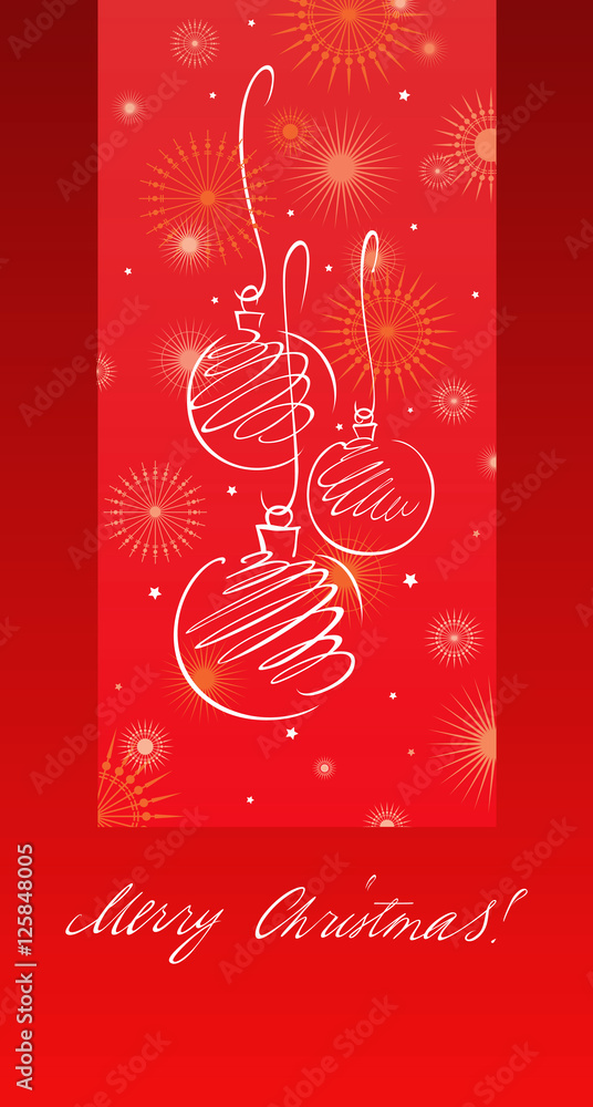 Naklejka premium balls card