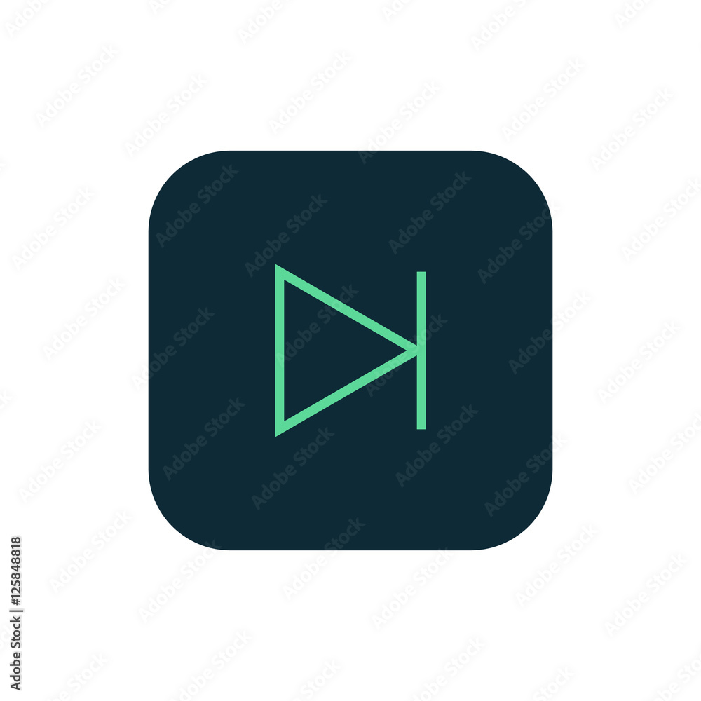 Next track icon vector, clip art. Also useful as logo, square app icon, web UI element, symbol, graphic image, transparent silhouette and illustration. Next track icon vector, clip art. Also useful as logo, square app icon, web UI element, symbol, graphic image, transparent silhouette and illustration.