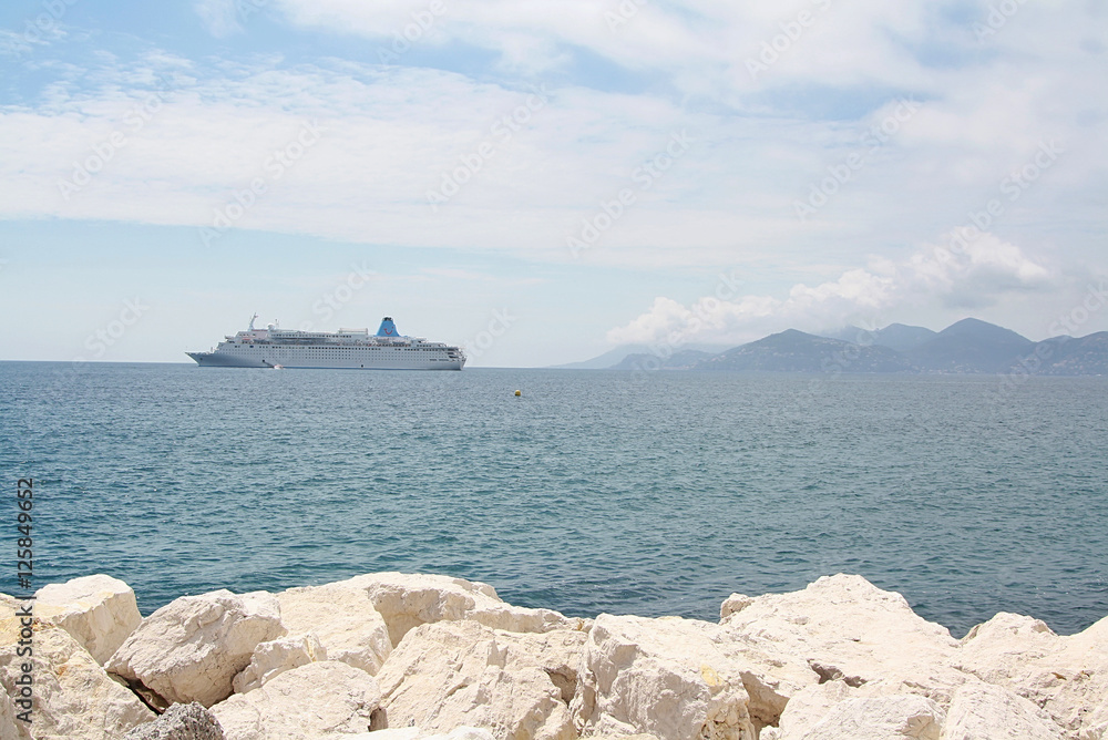 Ferry near Cannes