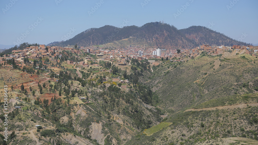 Vista de Sucre, Bolivia