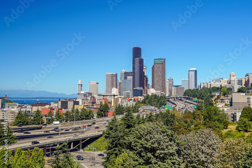 View of downtown Seattle skyline © f11photo