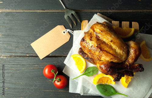 Roast turkey