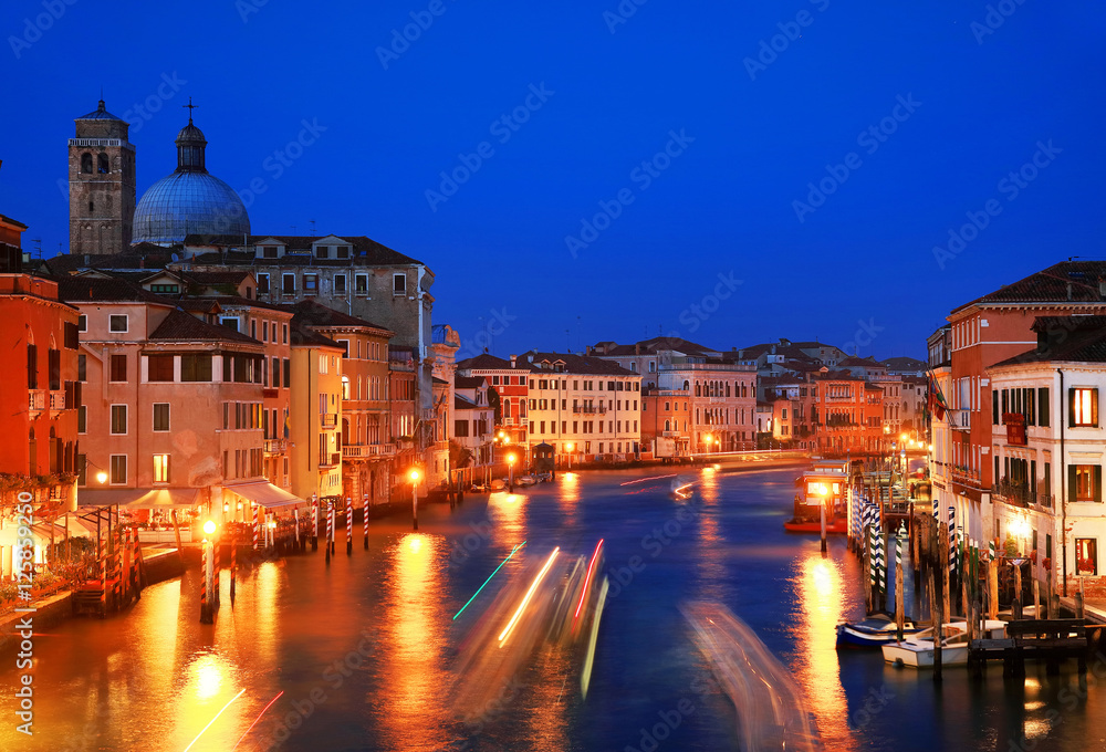 Venice in sunset light, Italy, Europe