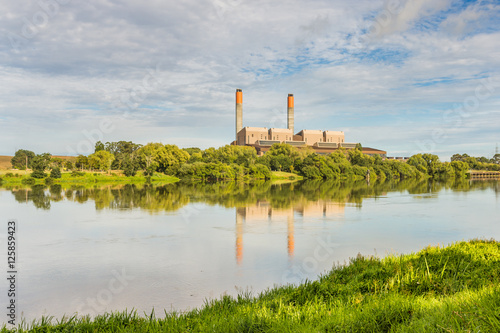 Huntly Power Station, the largest thermal power station in New Zealand photo