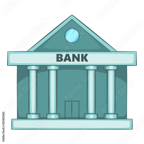 Swiss Bank icon. Cartoon illustration of Swiss bank vector icon for web design