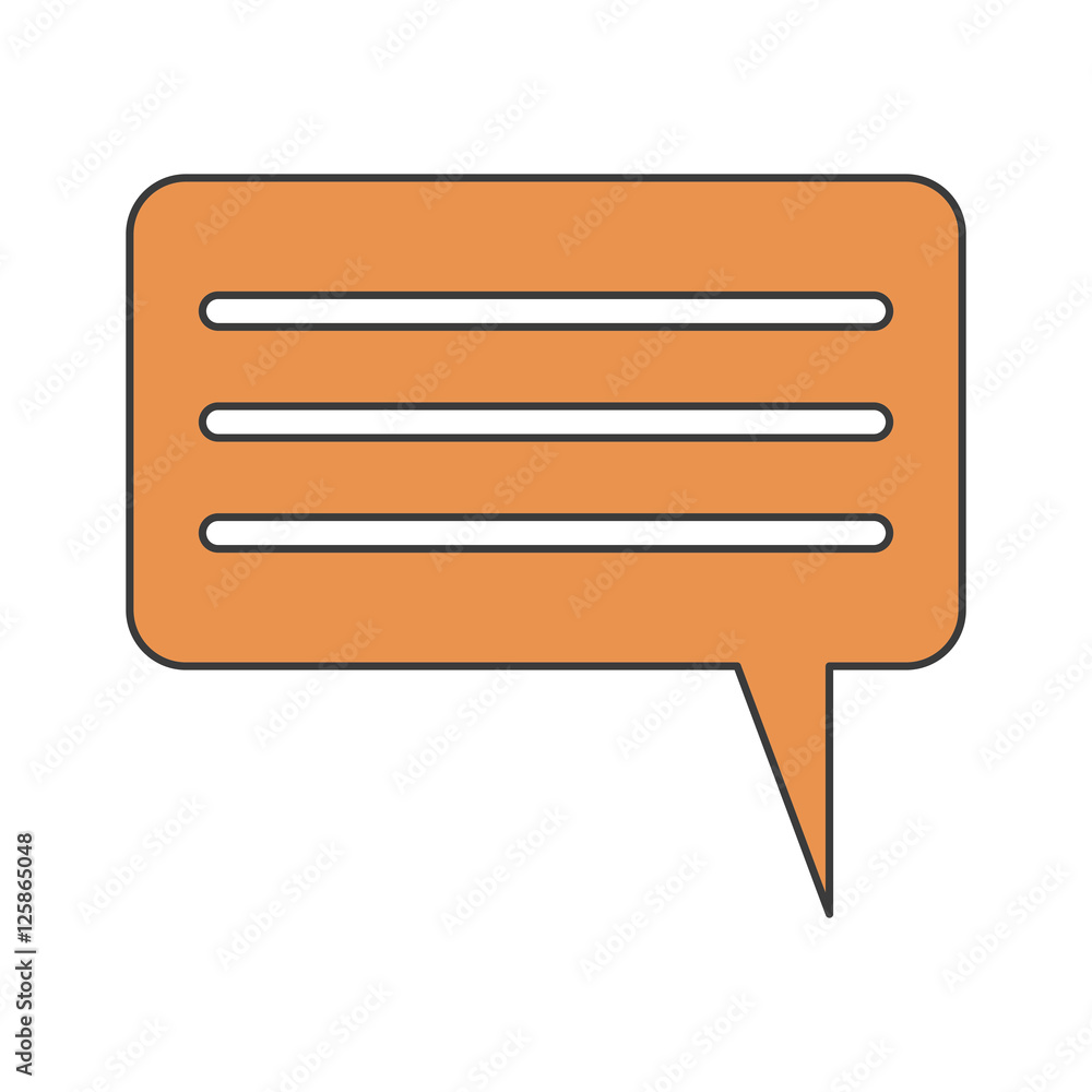 Bubble icon. Communication message discussion and conversation theme. Isolated design. Vector illustration Bubble icon. Communication message discussion and conversation theme. Isolated design. Vector illustration