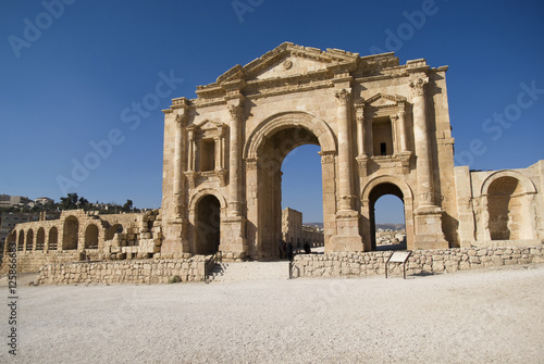 Quadro em tela Jerash, Jordan. Triumphal Arch
