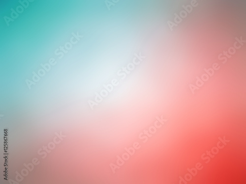 Abstract gradient red blue colored blurred background