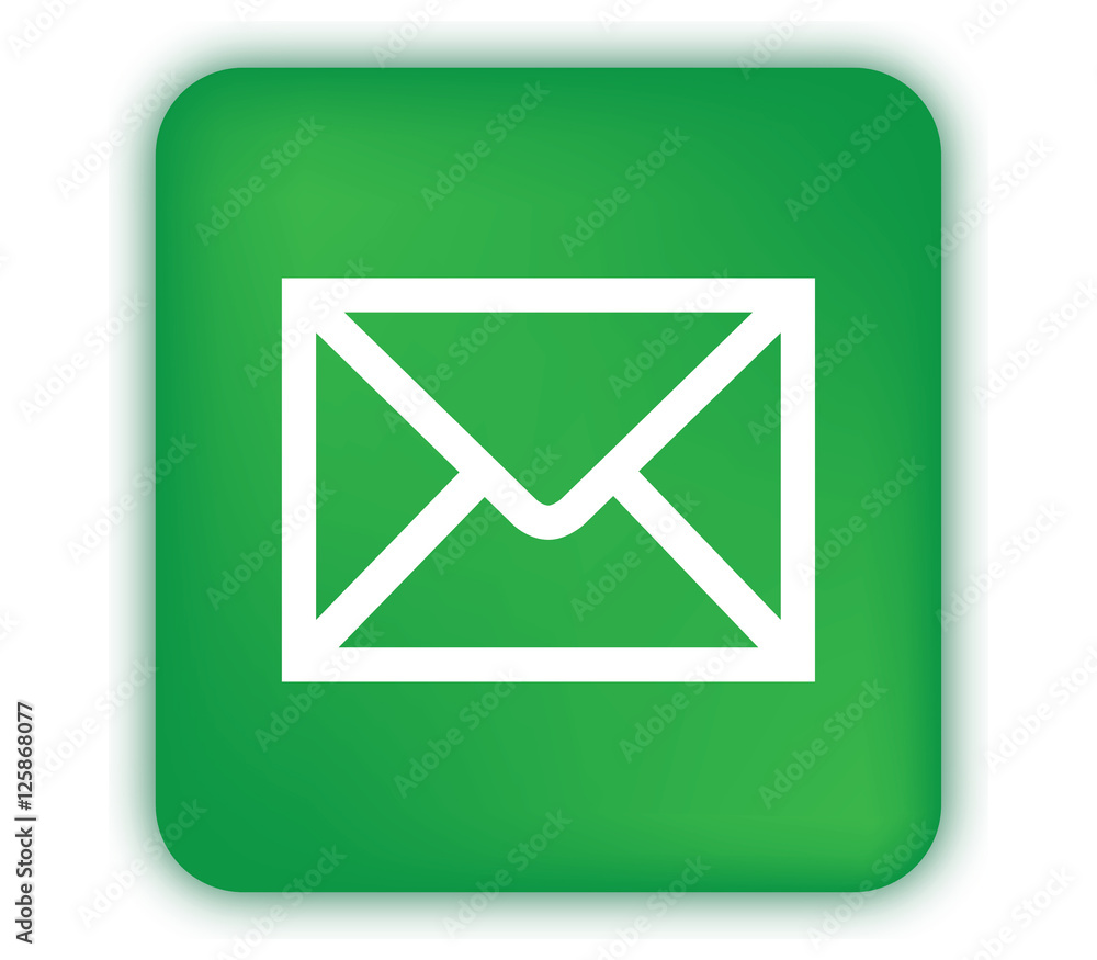 E-Mail Icon with Green Box E-Mail Icon with Green Box