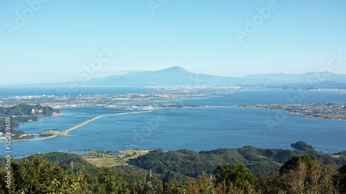 大山 米子市 中海