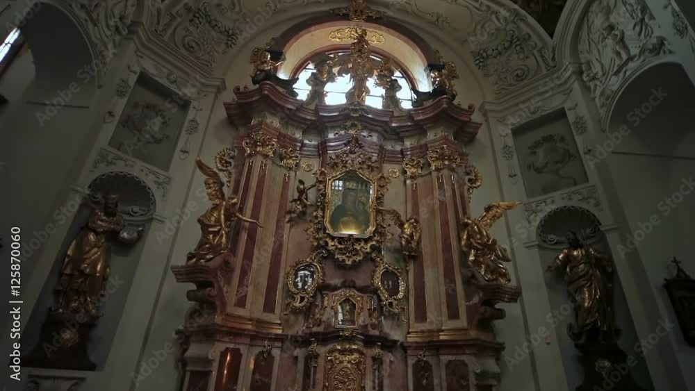 Temple, church, interior Temple, church, interior