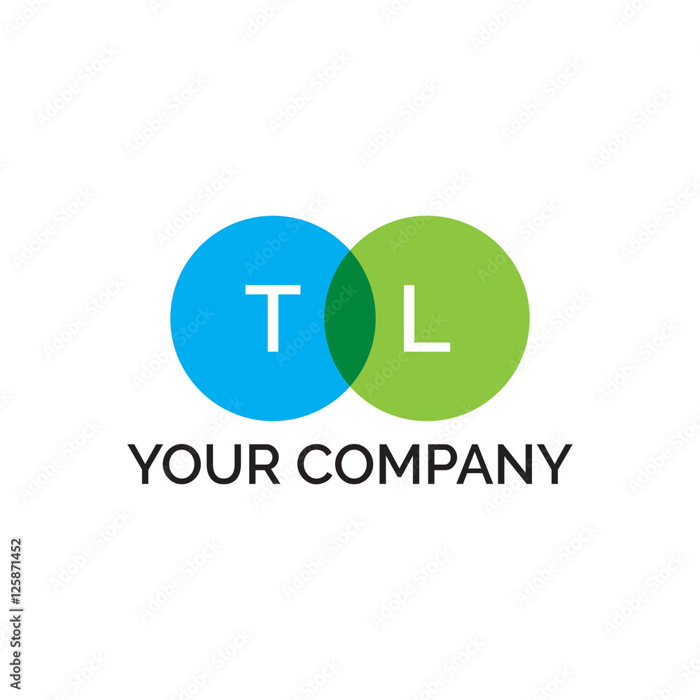 simple initial two circle TL simple initial two circle TL
